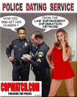 Cops utilize federal databases to stalk women and commit many other inexcusable offenses