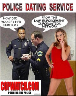 Cops utilize federal databases to stalk women and commit many other inexcusable offenses