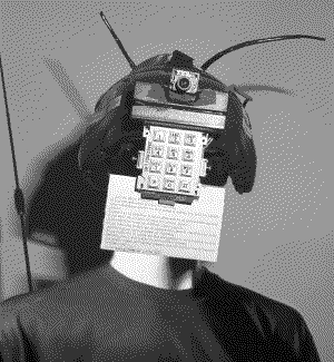 I do not talk to strangers. If you desire to talk to me, you must slide a government-issued computer-chipped ID card through the card-scanner attached to my helmet. My specialized eye-and-ear protectors prevent me from seeing or hearing you until you have properly identified yourself. If you would like to inform me that my activity is illegal, please press 2. If you would like to inform me that videotaping is not permitted in this context, please press 3. For quality-control and training purposes, this conversation may be recorded and/or monitored. Your time is very important to me, so please wait for my next available moment!”